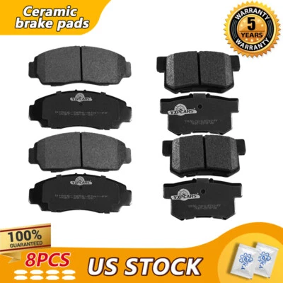 Pastillas de freno delanteras y traseras de cerámica para Acura TL 1999-2003 Foto 1 de 4