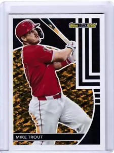 Mike Trout BLACK GOLD 2024 Topps Update #BG-2 Los Angeles Angels - Picture 1 of 2