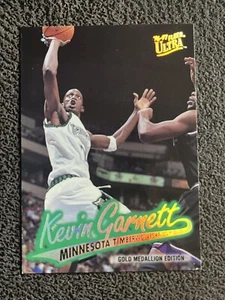 Kevin Garnett 1996-97 Fleer Ultra Gold Medaillon #G-212 Timberwolves - Bild 1 von 2