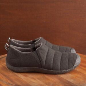 KEEN Howser II Slip On Casual Comfort Slipper Shoes Mens Size 12 Black Felt