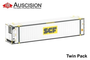 Auscision (CON-91) SCF V3 Large Logo - High Cube 46'6" Reefer - Twin Pack - Picture 1 of 1