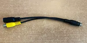 7 pin DIN nach S-Video & composite Kabel - Bild 1 von 3