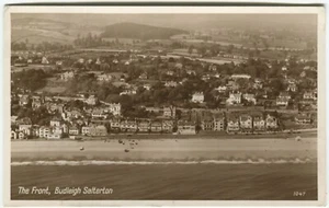 DIE FRONT, BUDLEIGH SALTERTON, LUFTBILD? - Devon Postkarte - Bild 1 von 2