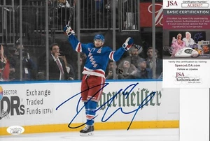Auto. New York Rangers Rick Nash 8x10 Photo #3 Original with JSA Authentication - Picture 1 of 5