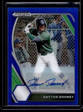 2021 Panini Prizm Draft Picks Base Autographs Blue Dayton Dooney Auto 54/99