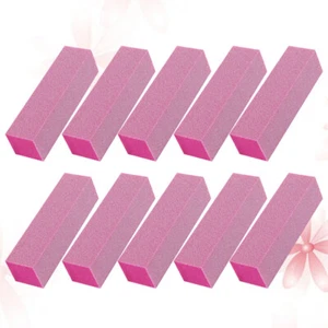10 Pcs Nail File Polishing Tool Polisher for Nails Shiner Buffer Block - Picture 1 of 12