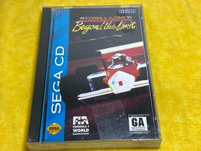 Formula One World Championship: Beyond the Limit (Sega CD, 1994) NEW NEVER OPEN! - Image 1 of 4