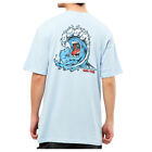 Santa Cruz T-shirt Screaming wave Maglia uomo azzurro originale Santa Cruz
