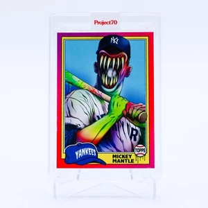 Topps Project 70 Mickey Mantle Artist: Alex Pardee Card 935 - Picture 1 of 2
