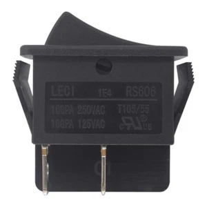 HX Switch Black no Lamp for Grand Slam HXRG24 110V1350 24 Hot Dog Roller Grill - Picture 1 of 3