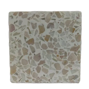 Fritztile Terrazzo Mini Floor Tile Single Sample R682021 Desert (Tan & Sand) - Picture 1 of 7