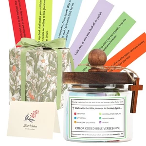 Bible Verse Jar(NIV-120PCS)- Read Me When Inspirational Bible Verses Jar, Pra... - Picture 1 of 6