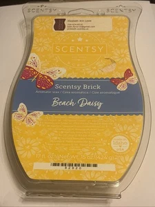 SCENTSY BRICK- Beach Daisy 17 Ounce - Picture 1 of 3