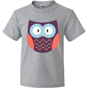 Inktastic Owl Youth T-Shirt Bird Animal Fly Hoot Tee Kids Children Child Tween - Picture 1 of 5
