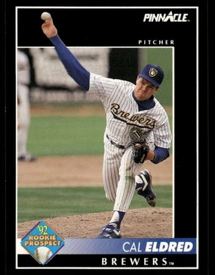 1992 Pinnacle #249 Cal Eldred - Image 1 of 2