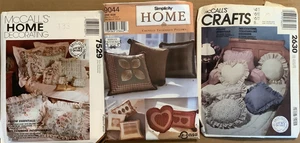 (3 MUSTER-KISSEN) McCall's #7529 Simplicity #9044 McCall's #2630 - Bild 1 von 2