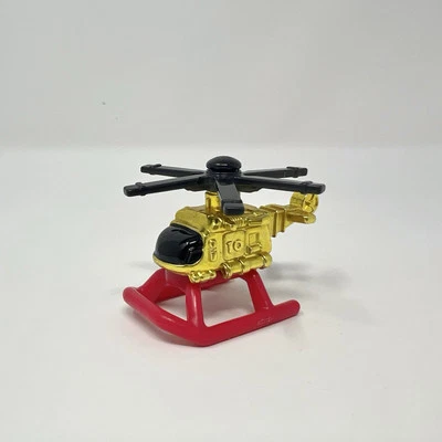 Vintage 1996 Micro Machines Exploration Sea GOLD HELICOPTER by Galoob - Image 1 of 4