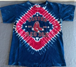 T-shirt Lee Sport ragazzo tie dye Boston Red Sox grafica taglia 4 - Foto 1 di 6
