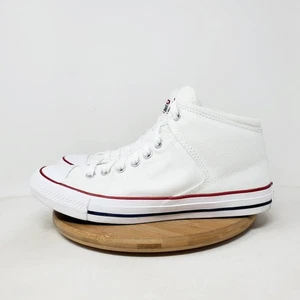 Converse Chuck Taylor High Street Schuhe Herren 7,5 Weiß Canvas Mittel Sneaker - Bild 1 von 14