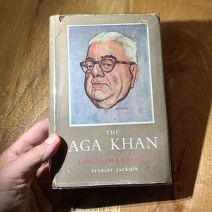 The Aga Khan : Prince, Prophet And Sportsman By Stanley Jackson 1st 1952 London - Imagen 1 de 11
