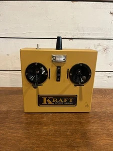Vintage Kraft Sport Series Aircraft Transmitter UNTESTED 5channel RC Plane - Picture 1 of 8