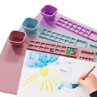 Practical Silicone Craft Mat with Palette Cup for Painting and For crafts