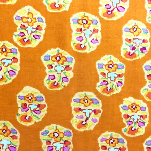 KAFFE FASSETT ASHA ORANGE GP75 fat quarter OCHRE original issue - Picture 1 of 1
