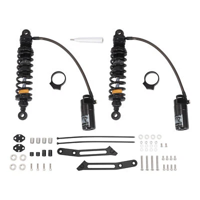Remote Reservoir Rear Suspensions Shock Fit For Harley Road Street Glide 2014-25 - Image 1 of 4