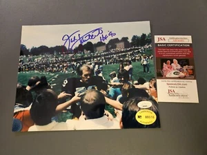 JACK LAMBERT "HOF '90" Pittsburgh Steelers Signed Auto 8 x 10 Photo - JSA COA - Picture 1 of 4