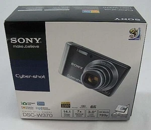 Sony RED Cyber-Shot DSC W370 14.1 MP Digital Camera AS IS - Picture 1 of 6