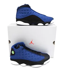 NEW AIR JORDAN 13 RETRO MENS SZ 11.5 SHOES NAVY BRAVE BLUE UNIVERSITY DJ5982 400 - Picture 1 of 6