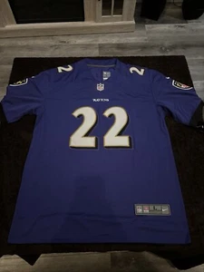 NFL Baltimore Ravens #22 Derrick Henry Purple Jersey Men’s NWT Size Large - Picture 1 of 2