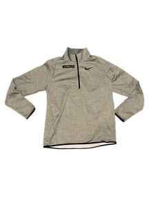 Nike 1/4 Cremallera Gris Pullover Sudadera Para Hombre Talla Mediana Correr Gimnasio 932041-063  - Imagen 1 de 7