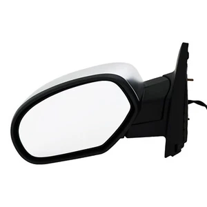 Espejo retrovisor eléctrico para Chevrolet Silverado 1500 2007-2013 manual izquierdo plegable cromado - Imagen 1 de 7