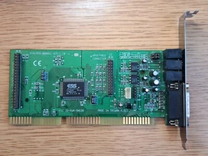 MPB-000062 ESS Audio Drive ES1868F ISA Sound Card With Game Port ID-KWX-SND20 - Picture 1 of 21