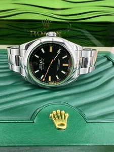 Rolex Milgauss 116400GV 2008 anniversary glass verte model with Rolex card - Picture 1 of 16