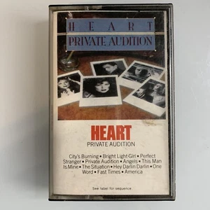 Heart Private Audition (Cassette) - Picture 1 of 2