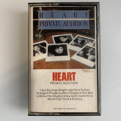 Heart Private Audition (Cassette) - Image 1 of 2