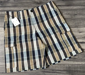 PAUL SMITH x POP TRADING CO. CARGO SHORTS SIZE M (34" WAIST) RETAIL BNWT - Picture 1 of 15