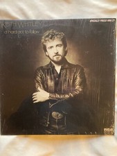 KEITH WHITLEY A HARD ACT TO FOLLOW, ORIGINAL USA PRESSING , MHL1-8525