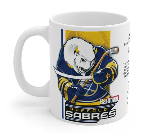 Buffalo Sabres ART Mug Coffee Tea Gift Fun Team Hockey Souvenir Cover