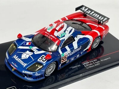1/43 IXO Saleen SR7 Auto #55 2007 24 Ore Di Lemans Ortelli Ayari LMM123 TN413 - Immagine 1 di 4