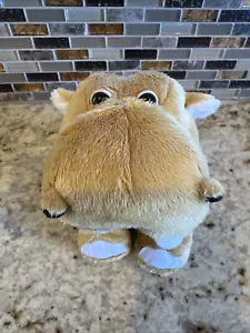 Ganz Webkinz 8” Mud Hippo Brown Plush Stuffed Animal Toy - No Code - Picture 1 of 8