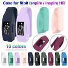 Watch Case Holder Silicone Cover Metal Clip For Fitbit Inspire / Inspire HR