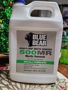 BLUE BEAR 500MR Mastic Remover for Concrete Surfaces Gallon New- Free Shipping - Picture 1 of 2