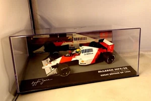 Modellino auto 1:43 Formula 1 1990 McLaren Honda MP4/5B N°27 Ayrton Senna 1:43 in SCATOLA - Foto 1 di 9