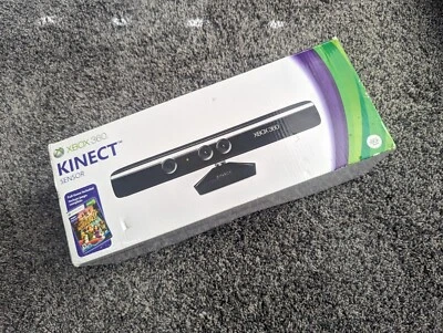 XBOX 360 Kinect Sensor Bundle With Kinect Adventures Game NEW - Image 1 of 4