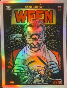 WEEN NEW YORK 2020 FOIL STICKER - Picture 1 of 5