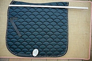 Satteldecke, Schabracke, Dressurschabracke, Sattelunterlage Baumwolle Sattel - Bild 1 von 15