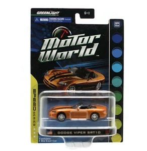 Motore Dodge Viper SRT10 luce verde World Speed Series pressofuso 1:64 SPEDIZIONE GRATUITA - Foto 1 di 1